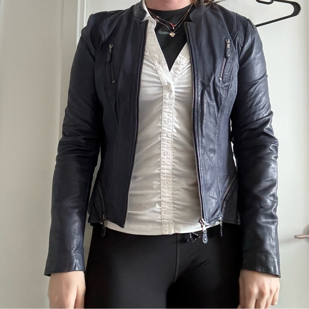 Genuine leather jacket